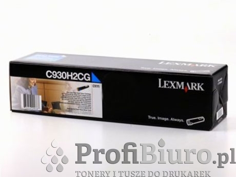 Toner Lexmark C930H2CG Cyan do drukarek (Oryginalny)