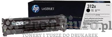 Toner HP 312X / CF380X Black do drukarek (Oryginalny) [4.4k]