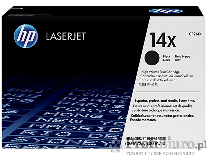 Toner HP 14X / CF214X Black do drukarek (Oryginalny) [17.5k]