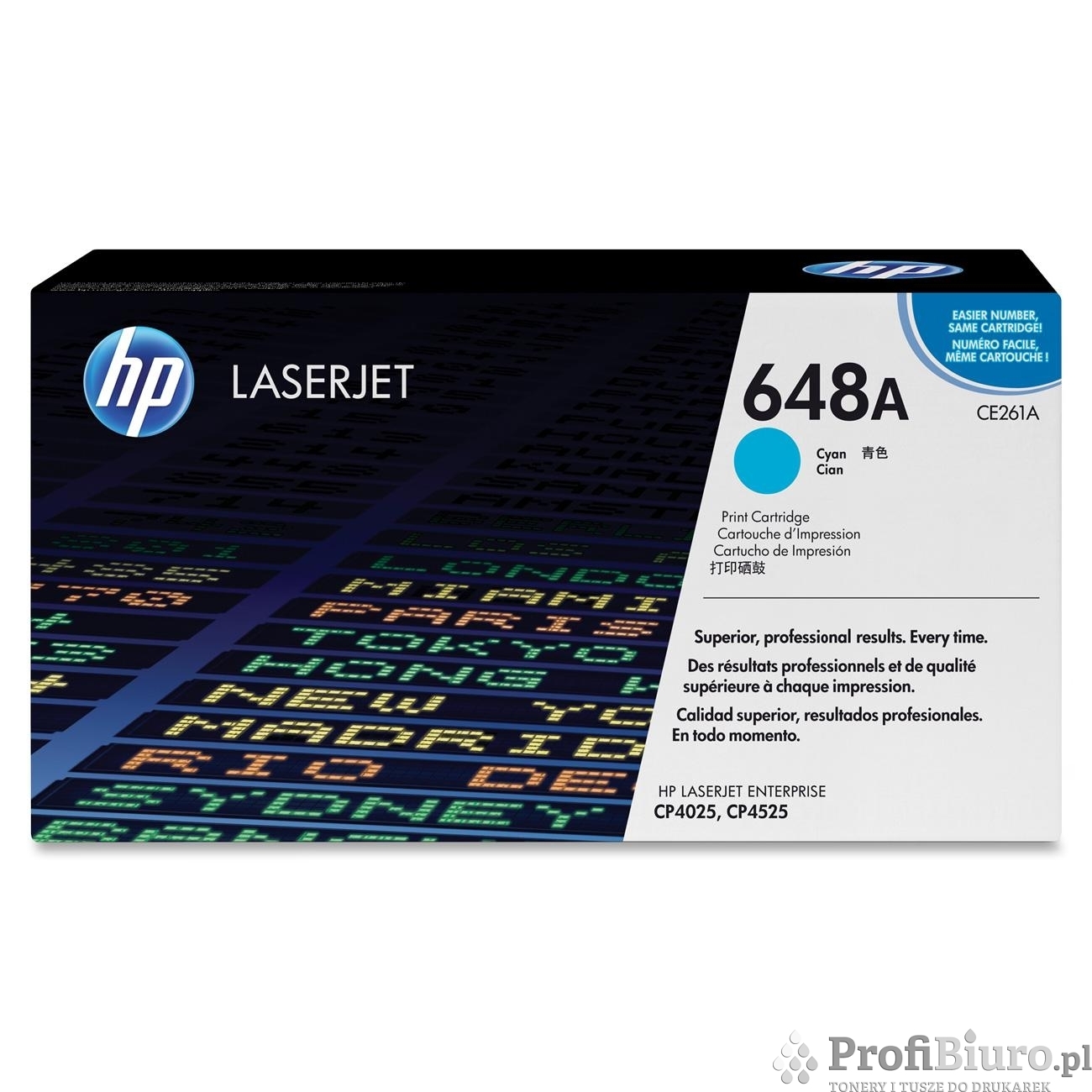 Toner HP 648A / CE261A Cyan do drukarek (Oryginalny) [11k]