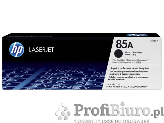 Toner HP 85A / CE285A Czarny do drukarek (Oryginalny) [1.6k]