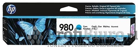 Tusz HP 980 / D8J07A Cyan do drukarek (Oryginalny) [80.5ml]