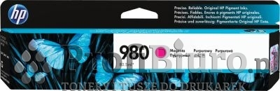 Tusz HP 980 / D8J08A Magenta do drukarek (Oryginalny) [80.5ml]