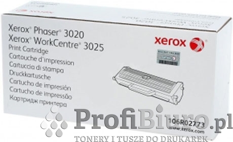Toner 106R02773 Czarny do drukarek Xerox (Oryginalny) [1.5k]