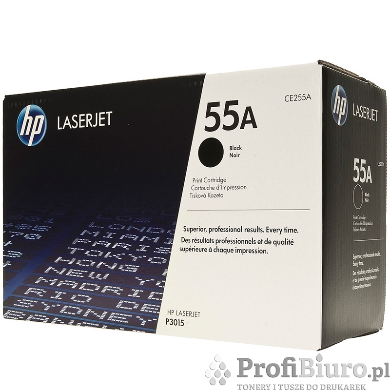 Toner HP 55A / CE255A Czarny do drukarek (Oryginalny) [6k]