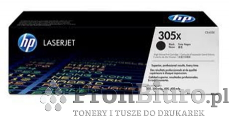 Toner HP 305X / CE410X Black do drukarek (Oryginalny) [4k]