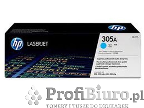 Toner HP 305A / CE411A Cyan do drukarek (Oryginalny) [2.6k]