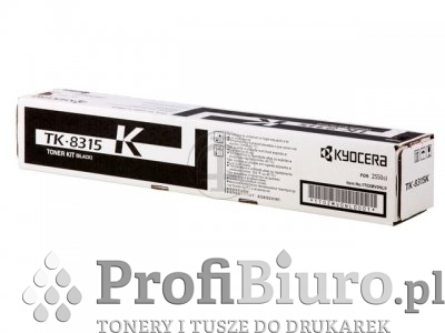 Toner Kyocera TK-8315K Black do drukarek (Oryginalny) [12k]