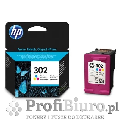 Tusz HP 302 / F6U66AE Black do drukarek (Oryginalny) [3.5ml]