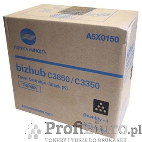 Toner Konica-Minolta TNP-48K / A5X0150 Black do kopiarek (Oryginalny) [10k]
