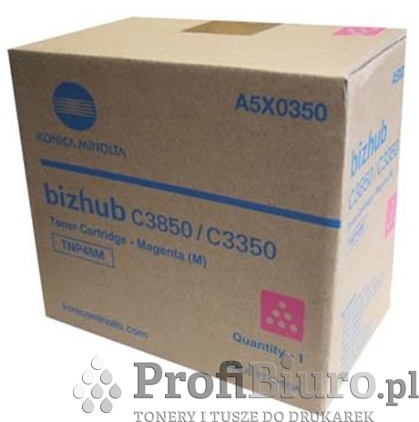 Toner Konica-Minolta TNP-48M / A5X0350 Magenta do kopiarek (Oryginalny) [10k]