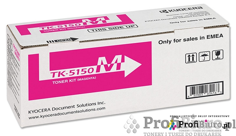Toner TK-5150M Magenta do drukarek (Oryginalny) [10k]