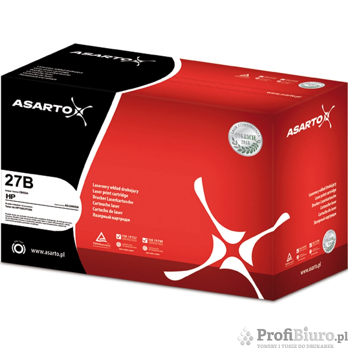 Asarto Toner do HP 27A I LJ 4000/4000n/4000nt/4000t/4050 | black AS LH4127A (AS-LH4127A)