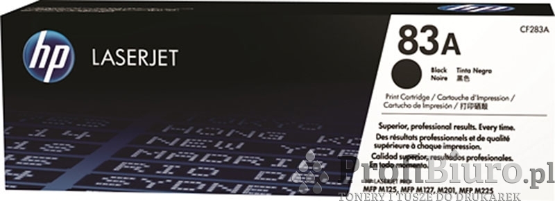 Toner HP 83A / CF283A Czarny do drukarek (Oryginalny) [1.5k]