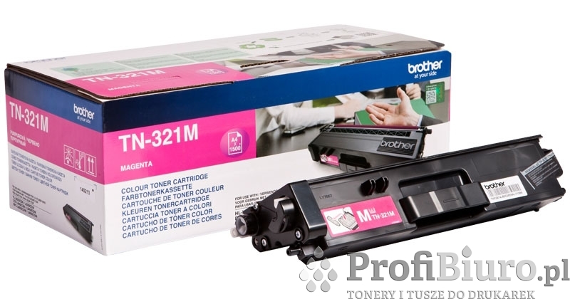 Toner Brother TN-321M Magenta do drukarek (Oryginalny) [1.5k]