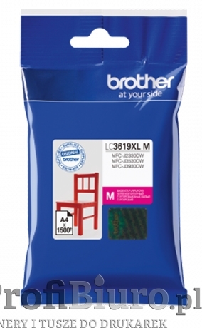 Tusz Brother LC3619XLM Magenta do drukarek (Oryginalny)