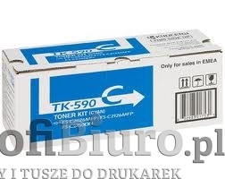 Toner Kyocera TK-590C Cyan do drukarek (Oryginalny) [5k]