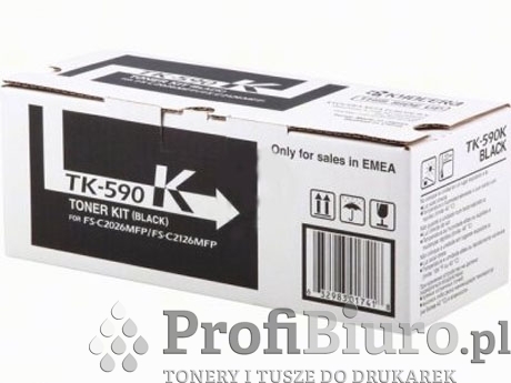 Toner Kyocera TK-590K Black do drukarek (Oryginalny) [5k]