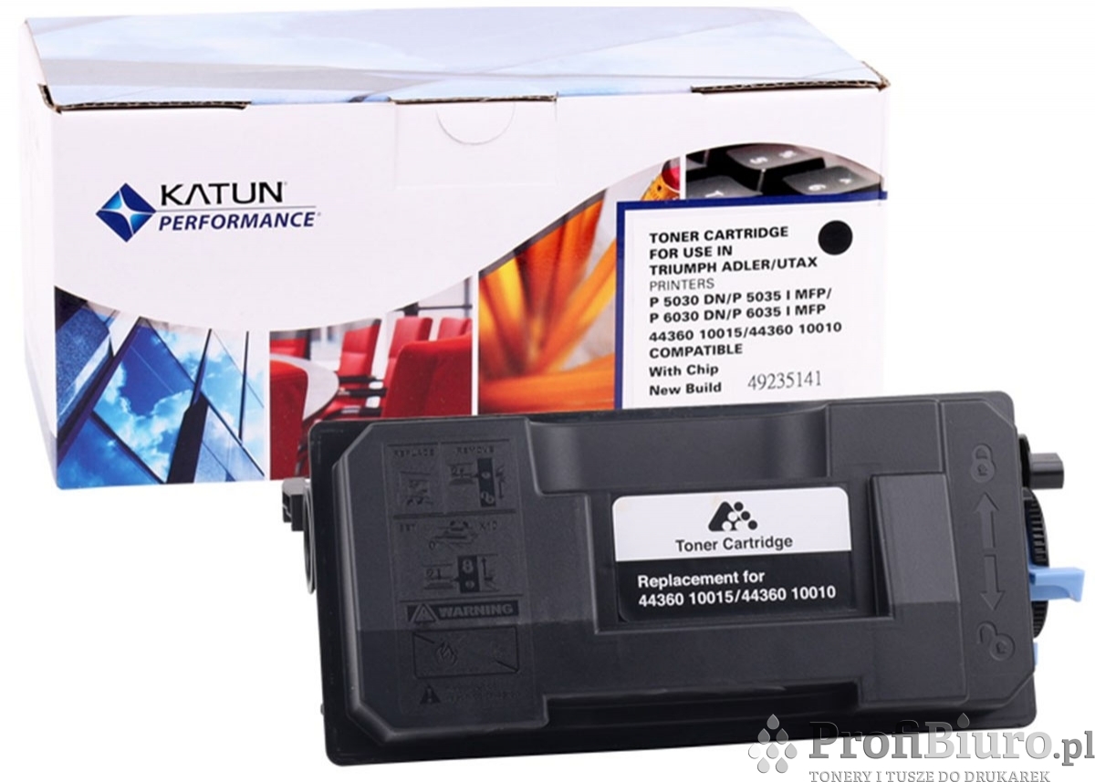 Toner 44923 Black do drukarek UTAX (Zamiennik UTAX 4436010010) [25k]