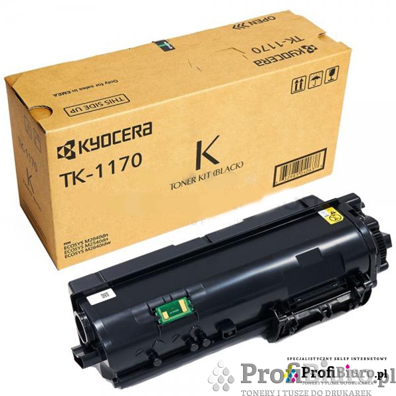 Toner Kyocera TK-1170 Czarny do drukarek (Oryginalny) [7.2k]