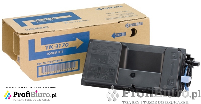Toner Kyocera TK-3170 Black do drukarek (Orginalny) [15.5k]