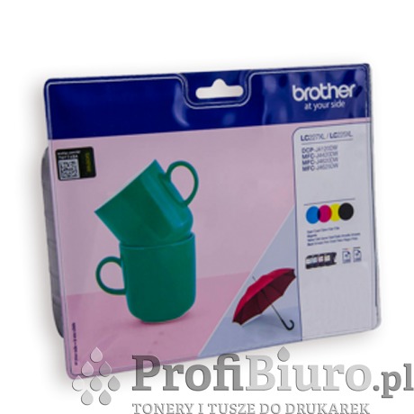 Zestaw tuszy Brother LC227XLVALBP CMYK do drukarek (Oryginalny)
