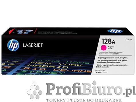 Toner HP 128A / CE323A Magenta do drukarek (Oryginany) [1.3k]