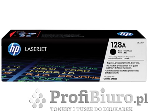 Toner HP 128A / CE320A Black do drukarek (Oryginany) [2k]