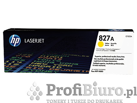 Toner HP 827A / CF302A Yellow do drukarek (Oryginalny) [32k]