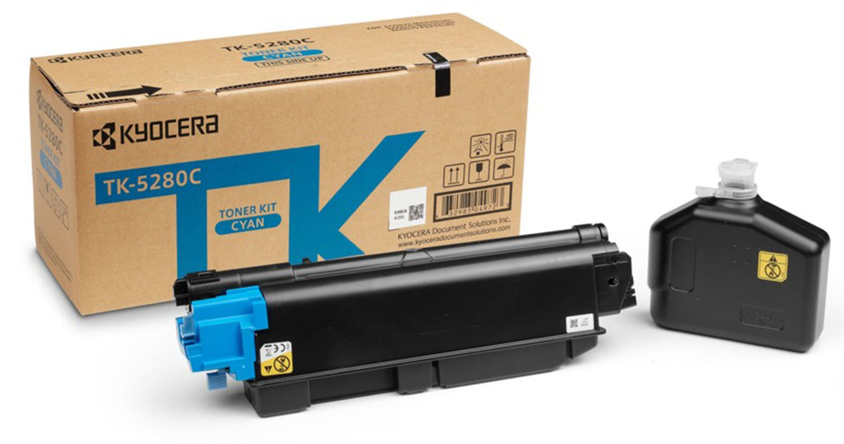 Toner Kyocera TK-5280C Cyan do drukarek (Oryginalny) [11k]