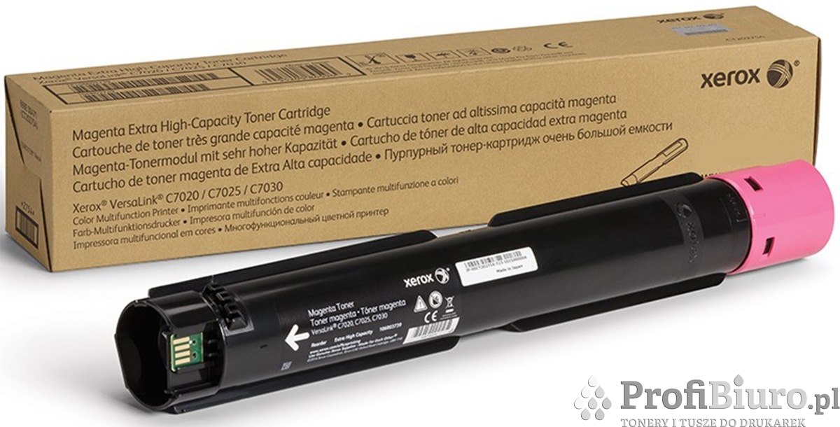 Toner Xerox 106R03747 Magenta do drukarek (Oryginalny) [16.5k]