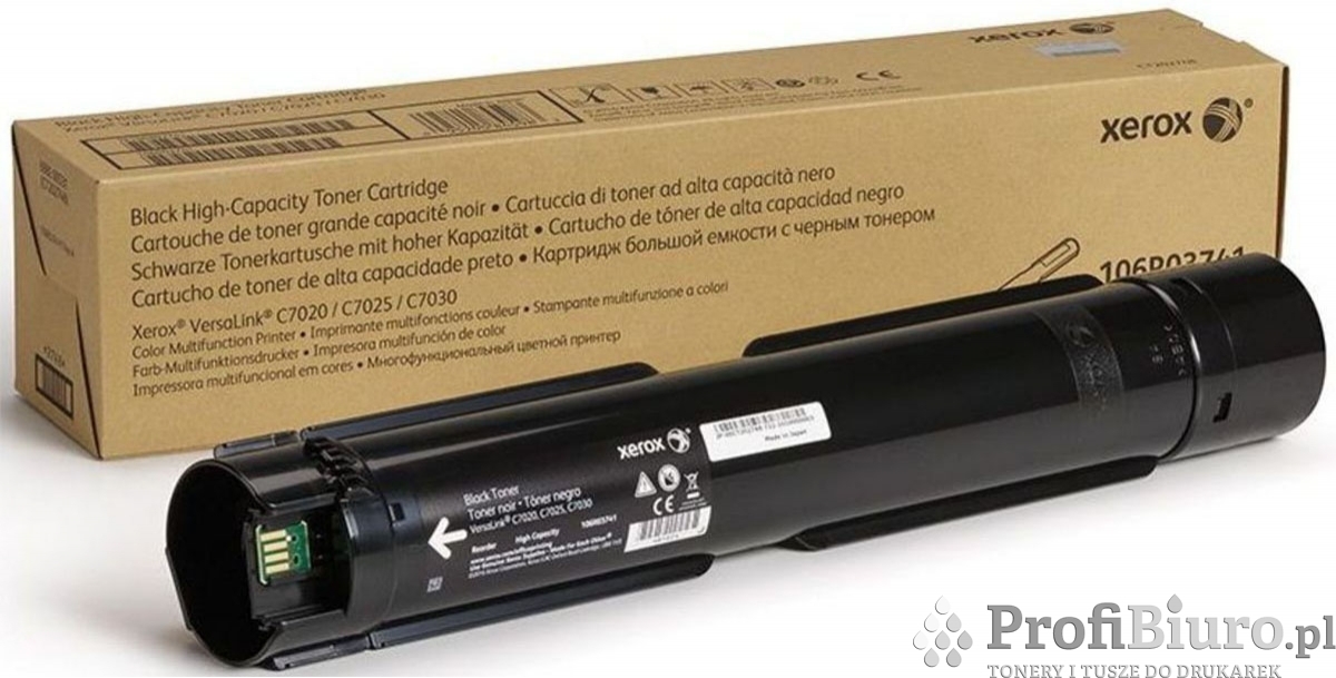 Toner Xerox 106R03749 Black do drukarek (Oryginalny) [16.1k]