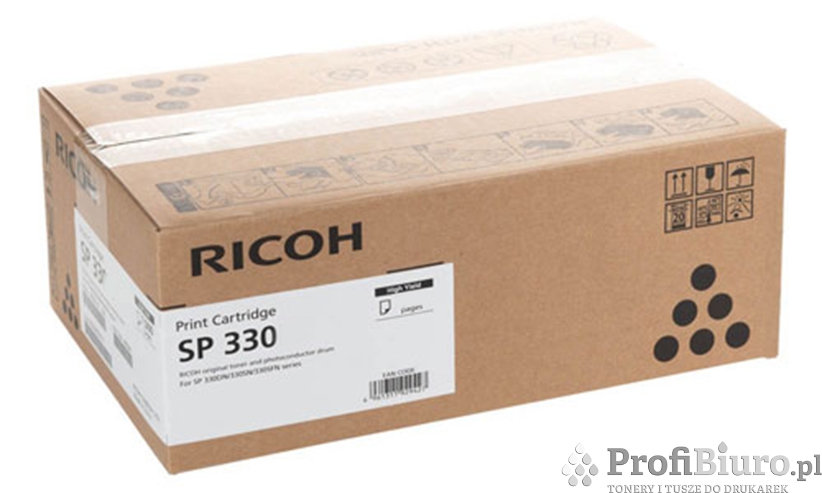 Toner Ricoh 408278 Black do drukarek (Oryginalny) [3.5k]