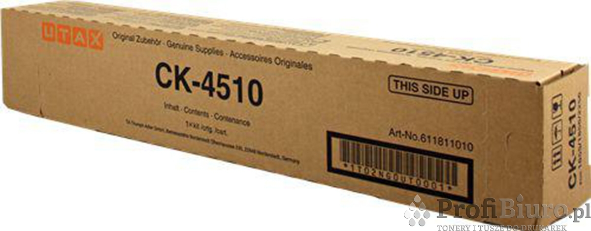 Toner Utax CK-4510 / 611811010 Black do drukarek (Oryginalny) [15k]