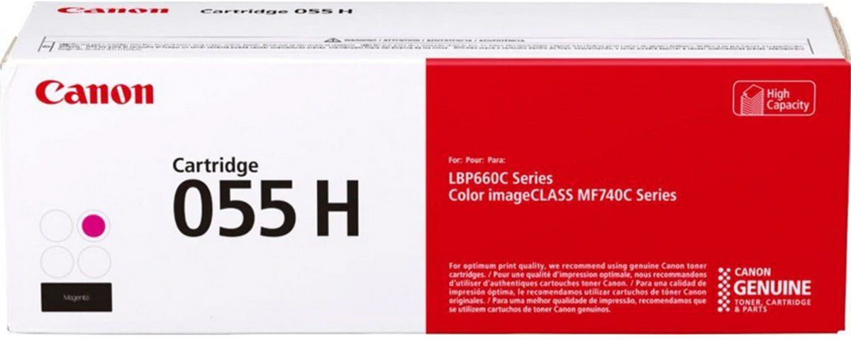 Toner Canon CRG-055HM / 3018C002 Magenta do drukarek (Oryginalny) [5.9k]
