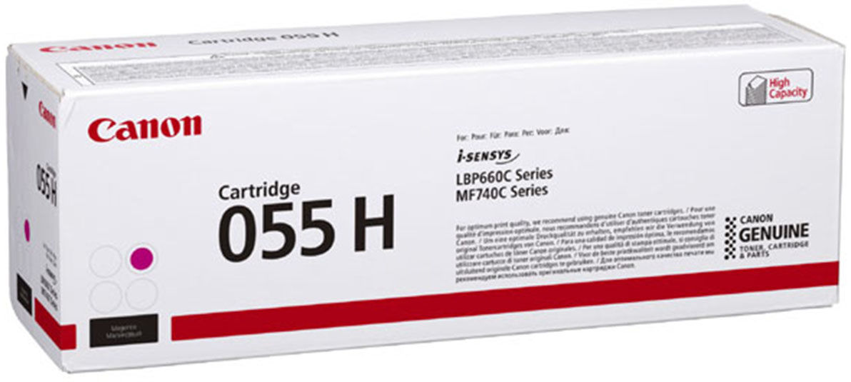 Toner Canon CRG-055HM / 3018C004 Magenta do drukarek (Oryginalny) [5.9k]