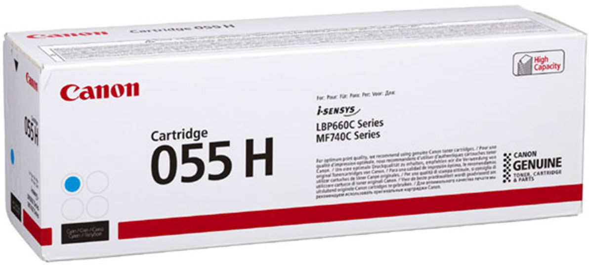 Toner Canon CRG-055HC / 3019C004 Cyan do drukarek (Oryginalny) [5.9k]