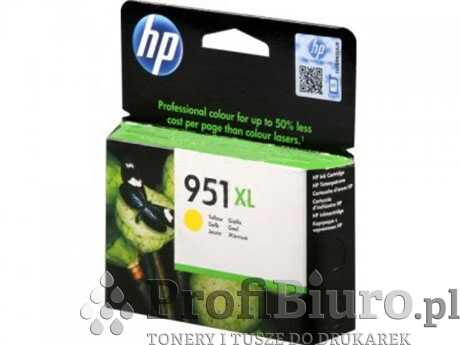 Tusz HP 951XL / CN048AE Yellow do drukarek (Oryginalny) [24ml]