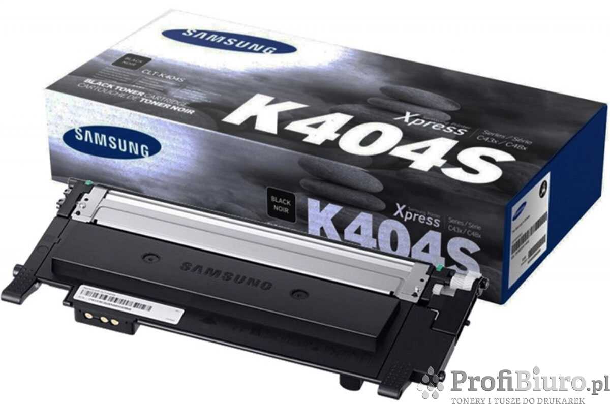 Toner Samsung CLT-K404S Black do drukarek (Oryginalny) [1.5k]