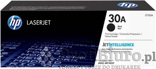 Toner HP 30A / CF230A Black do drukarek (Oryginalny) [1.6k]