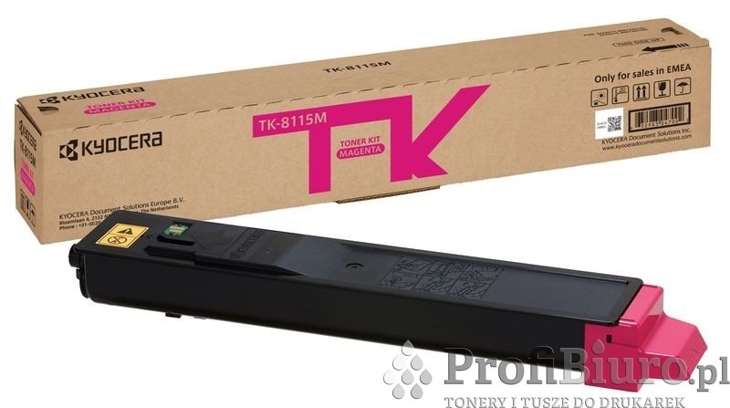 Toner Kyocera TK-8115M Magenta do drukarekek (Oryginalny) [6k]