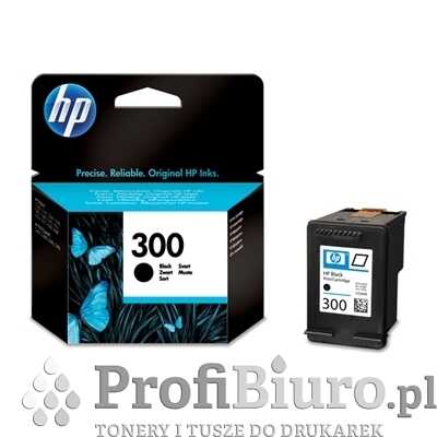 Tusz HP 300 / CC640EE Czarny do drukarek (Oryginalny) [4ml]
