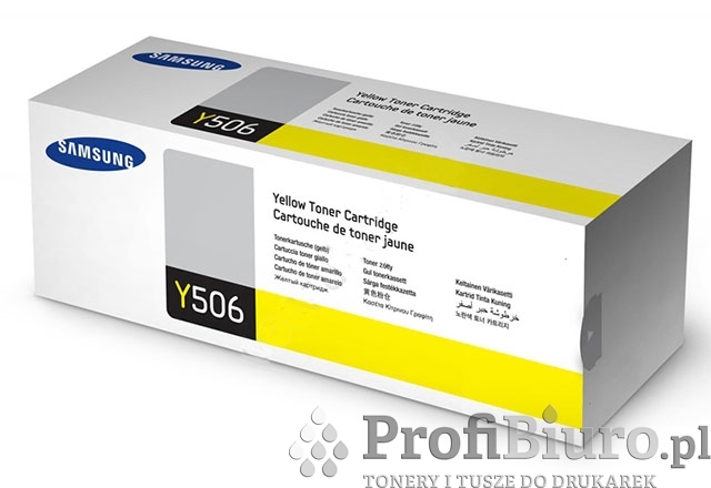 Toner Samsung CLT-Y506L Yellow do drukarek (Oryginalny) [3.5k]