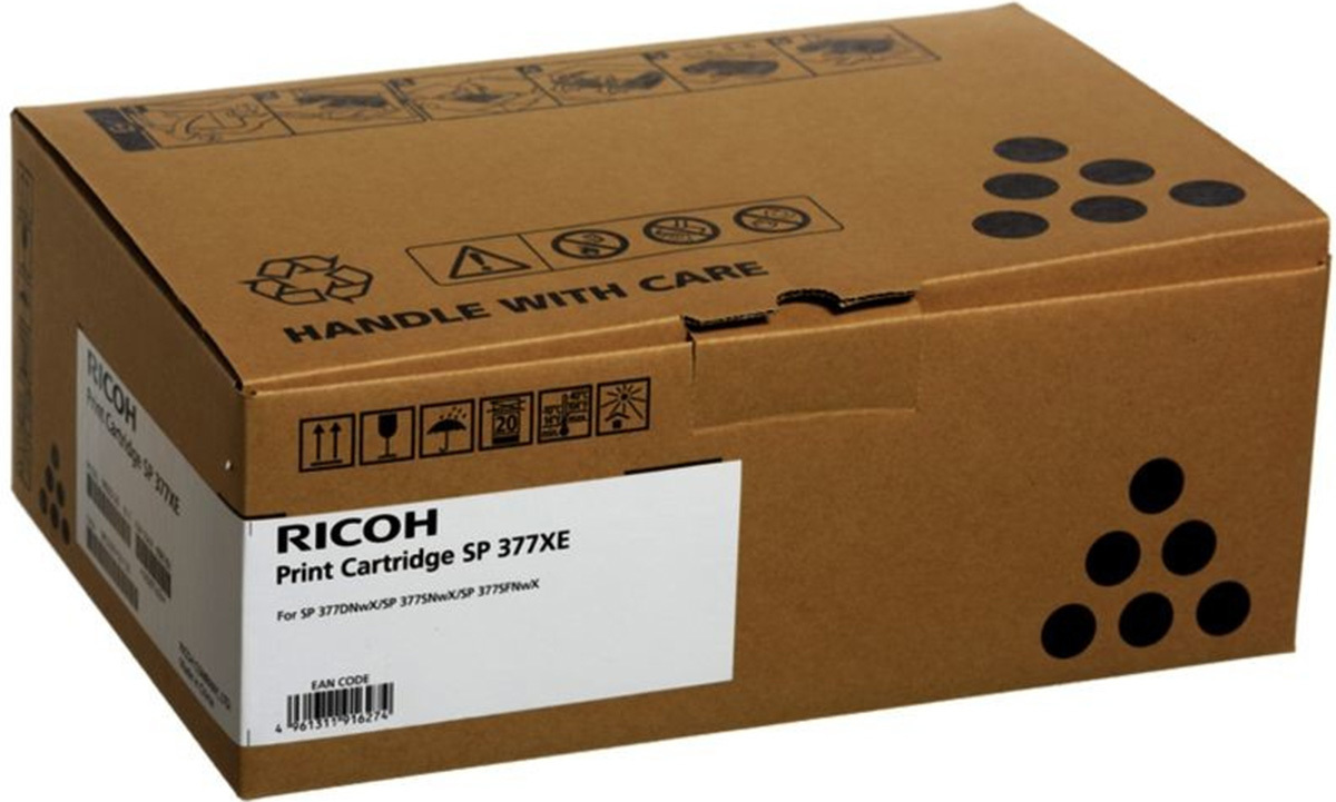 Toner Ricoh 408162 Czarny do drukarek (Oryginalny) [6.4k]