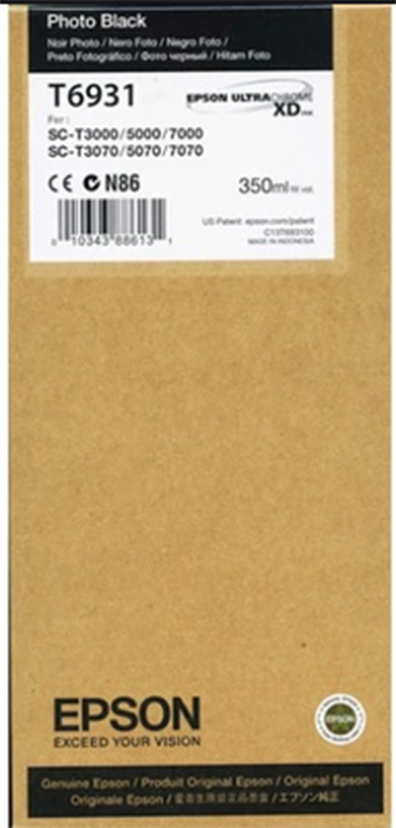 Tusz Epson T6935 Matt Black do drukarek (Oryginalny) [350ml]