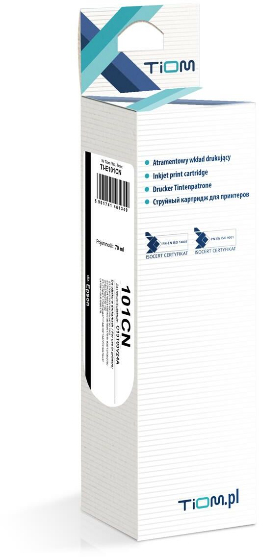 Tusz Tiom do Epson 101CN C13T03V24A 70ml cyan