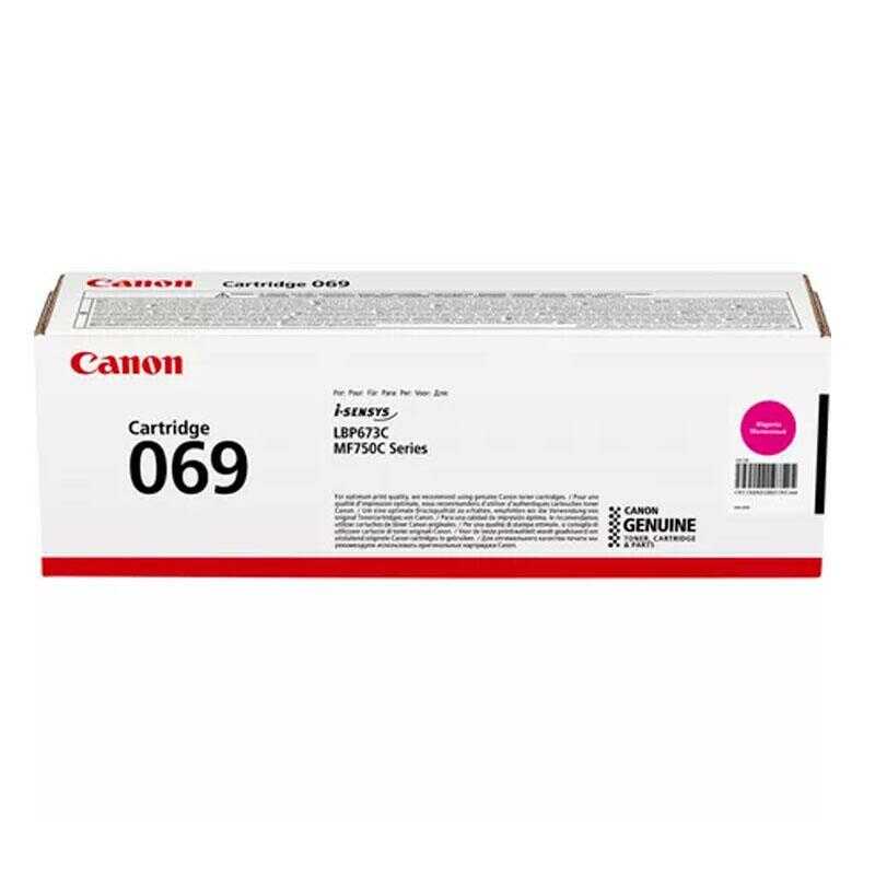 Toner Canon 069 / 5092C002 Magenta do drukarek (Oryginalny) [1.9k]