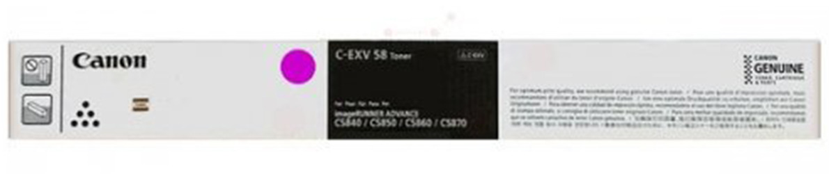 Toner Canon C-EXV58M / 3768C002 Magenta do drukarek (Oryginalny) [26k]