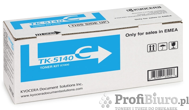 Toner Kyocera TK-5140C Cyan do drukarek (Oryginalny) [5k]