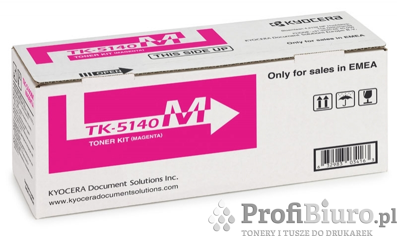 Toner Kyocera TK-5140M Magenta do drukarek (Oryginalny) [5k]